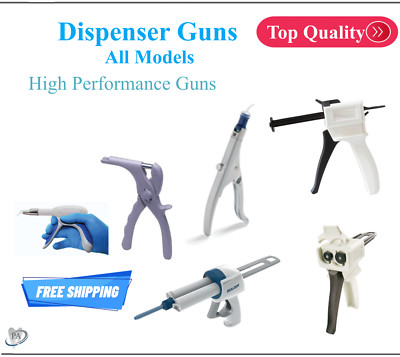 Dental Gun Dispenser Gun For VPS, C&B, Core Material Compule Dispenser, Automix