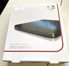LG Ultra Slim Portable External DVD Burner Writer Drive PC Mac SP80NB80
