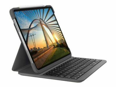 Logitech Slim Keyboard Case für iPad Pro - Grau