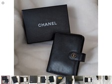 Chanel Caviar Agenda with CC logo