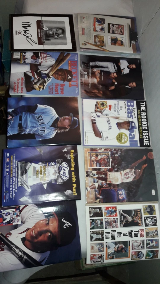 Лот из 10 журналов Beckett о бейсболе и баскетболе: A-Rod, Jeter, Ichiro+++обложки - Изображение 2 из 4