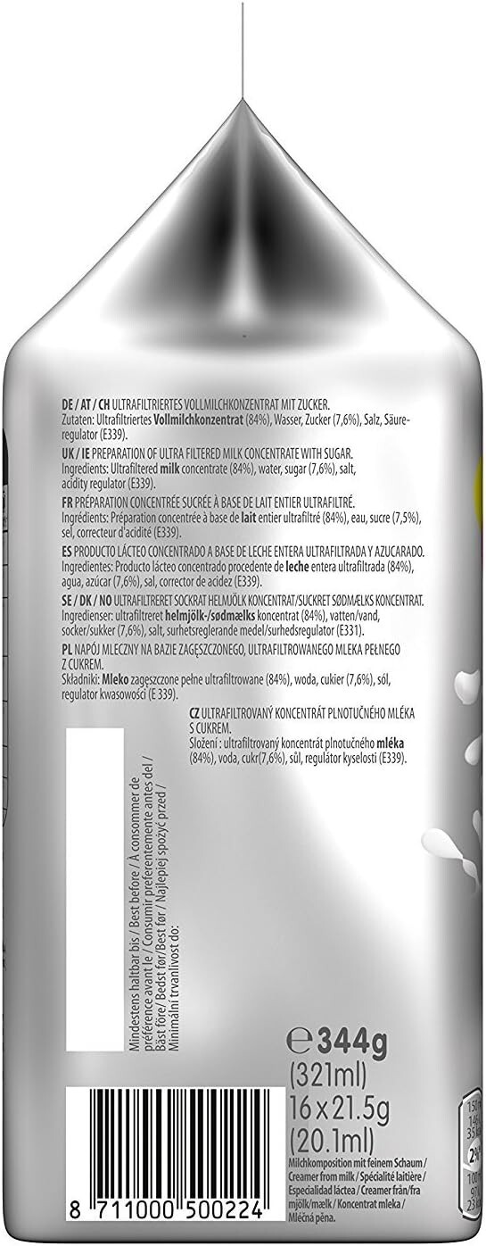 Tassimo Milk Creamer Pods x16 (Pack of 5, Total 80 Drinks) eBay