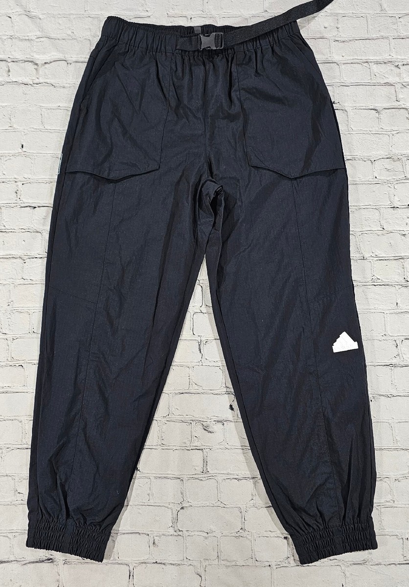 adidas Cargo Tracksuit Bottoms HG2069 Black New Joggers