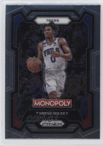 2023-24 Panini Prizm Monopoly Tyrese Maxey #68 0c4
