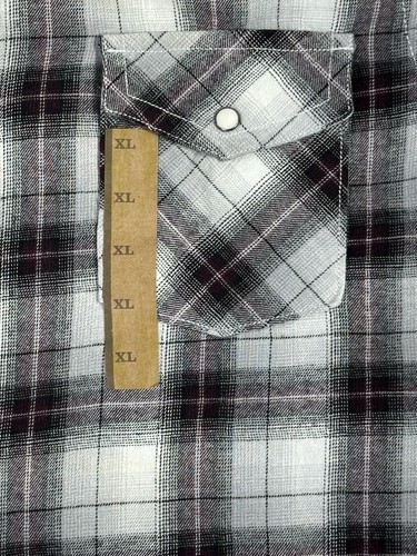 Roebuck & Co Western Pearl Snap Shirt Men’s XL Plaid Long Sleeve NWT Cowboy - Picture 4 of 6