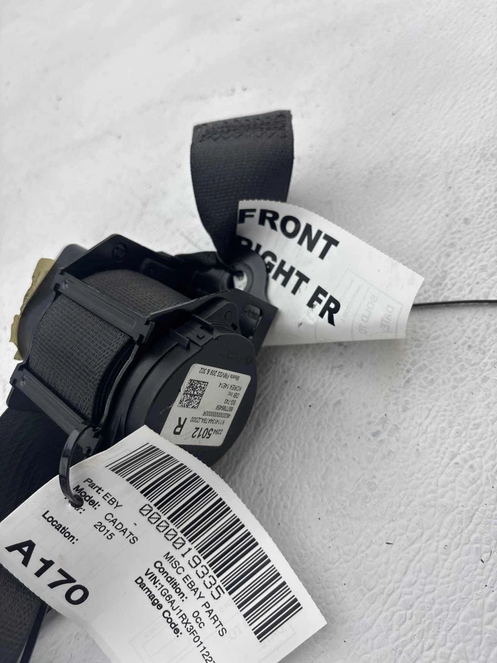 Cinturón de seguridad trasero derecho Cadillac ATS 2013-2018 cupé OEM Foto 2 de 4