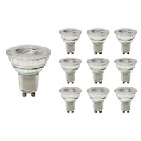 Spectrum GU10 Led-Spot 7,5W 1100Lm 3000K Warmweiß 10 StüCk