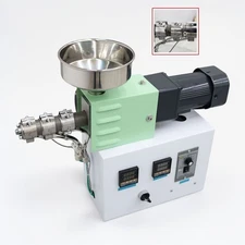 14:1 Desktop Plastic Injection Molding Machine Single Screw Extruder 0.1-0.5kg/h