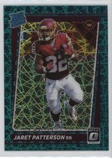 2021 Panini Donruss Optic Rated Rookie Green Velocity Prizm Jaret Patterson 0z8v