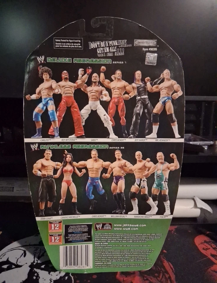 2007 JAKKS PACIFIC WWE LIMITED ROB VAN DAM ACTION FIGURE 1 OF 5000 - Image 2 of 2