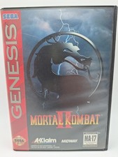Mortal Kombat II (Sega Genesis, 1994) CIB Tested Working!