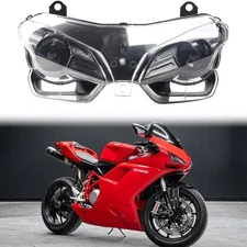 Motorcycle Headlight Assembly Fit For Ducati 848 1098/S/R 1198/S/R/SP 2007-2012