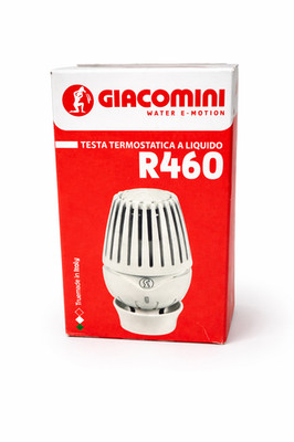 Giacomini Opal Thermostatkopf R460, Clip Clap, R460X001, ersetzt R452 R456, TOP