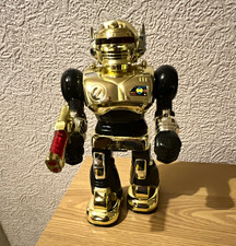 Vintage 1992 Hap-P-Kid Top Robot 3007 Black G...