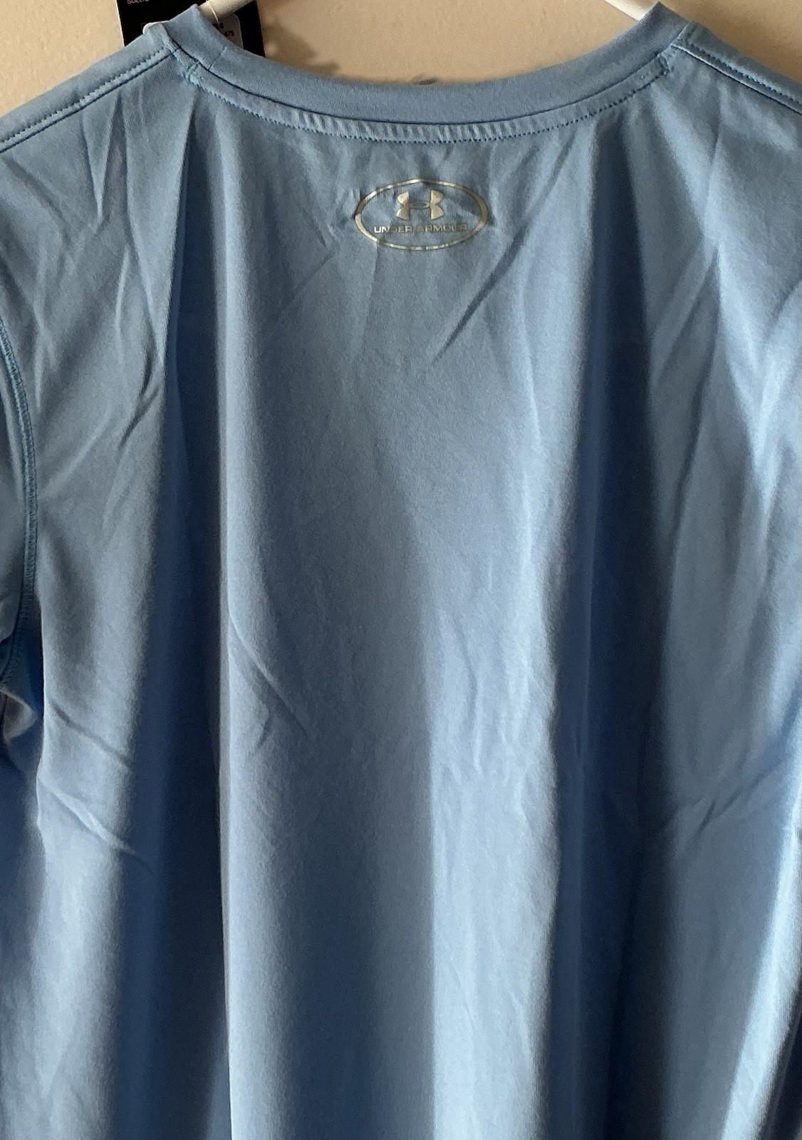 Under Armour Boy’s Locker Tee Short Sleeves   Size YL   Carolina Blue   NWT thumbnail 6