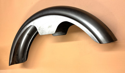 ORIGINAL CUSTOM CHROME ''FORTY'' 4.75'' WIDE CUSTOM STEEL FRONT FENDER HARLEY