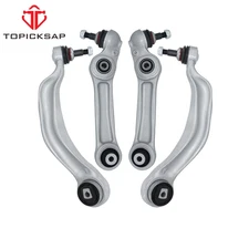 4Pcs Front Lower Forward Rearward Control Arms w/Ball Joint for 2009-17 BMW 535i