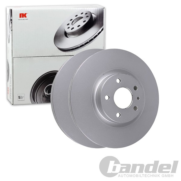 2X NK Bremsscheiben 284Mm BelÜFtet Vorne Passend FÜR Fiat Tipo | 312372-image