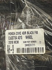 Oem Honda Civic 4dr 2018 Floor Mats Black Fm Nh900l Genuine
