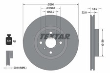 2x New Brake Disc for ABARTH FIAT MAZDA:MX-5 IV,124 Spider,ROADSTER IV