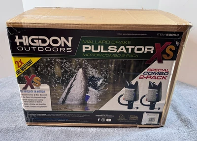 2er Pack Higdon Outdoors Pulsator XS Stockente Erpel Splashing Motion Ente Deko - Bild 1 von 4