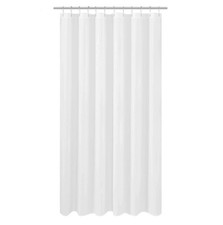 Extra Long Fabric Shower Curtain or Liner 72 x 92 inch, Hotel Quality, Washab...