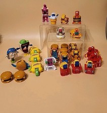 Lot Of 30 McDonald  s Changeable Happy Meal Toys Robots, Dinos And More 