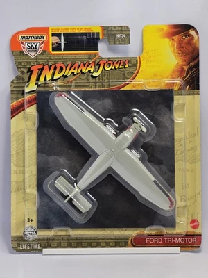 MATCHBOX SKYBUSTERS - INDIANA JONES FORD TRI-MOTOR PLANE - HVM62 - NEW - Image 1 of 3