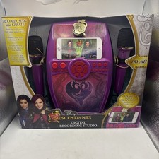 Disney Descendants Digital Recording Studio Karaoke Machine 2 Mic eKids Toy New
