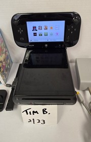 Nintendo Wii U Gaming Lot *Tested & Works*