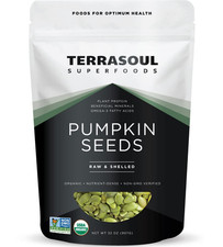 Organic Pumpkin Seeds, 2 Lbs - Premium Quality, Shelled, Raw, Unsalted 17.50 per gallon
