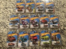 2025 Hotwheels Treasure Hunt Lot of 14