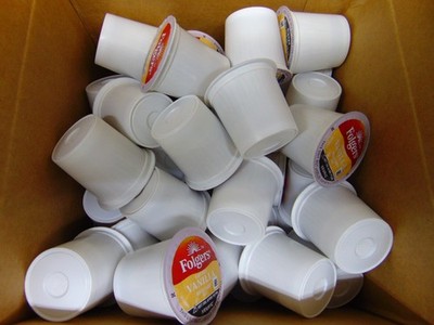 Folgers French Vanilla Coffee Pods 72 Count Keurig K Cups, LOOSE BULK