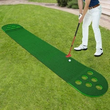 Golf Course Mat Golf Training Aids with Adjustable Clubs+2* Golf Balls USA