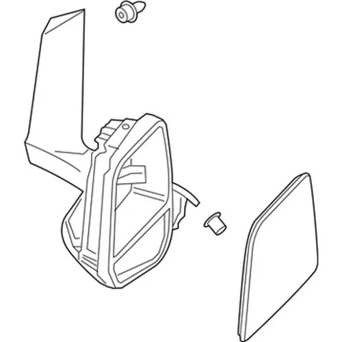 Genuine Ford Mirror Assembly KT1Z-17682-J