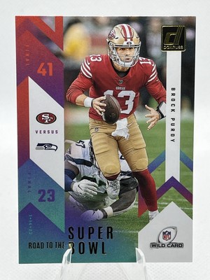 2023 Panini Donruss - Road to The Super Bowl Wild Card #RTSBW-BP - Brock Purdy