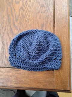 Gorro azul oscuro