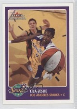 2001 Fleer Tradition WNBA Lisa Leslie #1 HOF 0a0