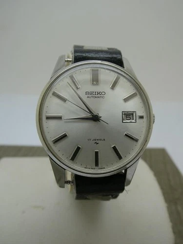 Vintage Oversize 36mm Seiko 7005-2000 Automatic Steel Men's Watch September 1972