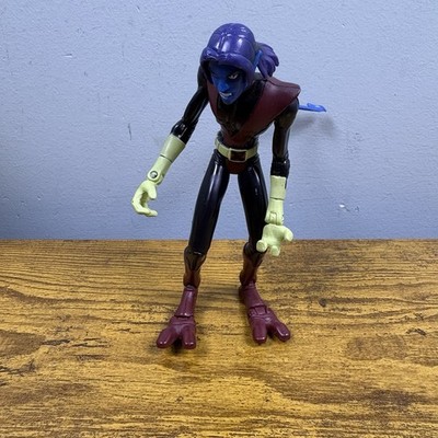 2001 ToyBiz Marvel X-men Evolutions Nightcrawler Action Figure Loose 6  