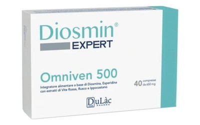 Diosmin Expert Omniven 500 DuLàc 40 Tablets of 650mg