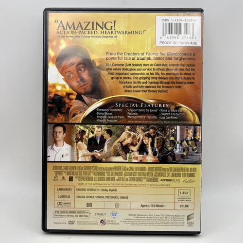 Fireproof (DVD, 2008) - Imagen 2 de 2