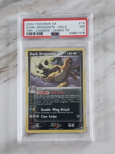 Pokémon Dark Dragonite 15/109 EX Team Rocket Returns Holo Rare 120 HP English