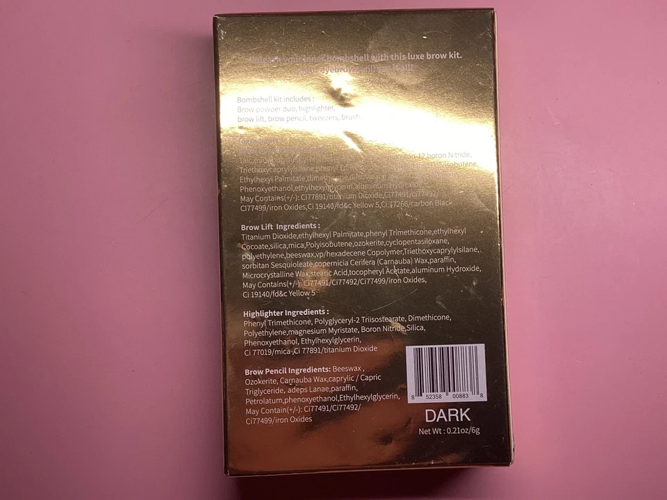 Brow Bar by Reema - Bombshell Brow Kit - Dark - Image 3 of 3