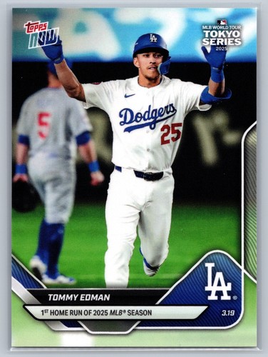2025 Topps Now 4 Tommy Edman
