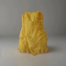 Prom Dress Youth Yellow Fiesta X-large Party Dress 