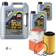 MAHLE Ölfilter 7 L LIQUI MOLY 5W-40 4100 für Mercedes C-Klasse T-Model MAHLE Ölfilter 7 L LIQUI MOLY 5W-40 4100 für Mercedes C-Klasse T-Model
