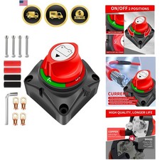 12V-48V 275A Battery Power Master Switch Disconnect Isolator