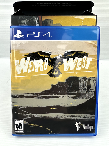 Weird West Special Reserve Games Reserve Box #4 Werewolf Sony PS4 1231 of 3000 - Bild 9 von 13