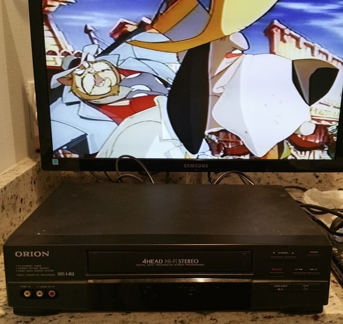 ORION VR5000 4 Head Hi Fi Stereo VHS VCR Tested Working